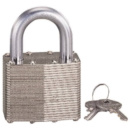 Padlock Steel 2In Vert Clr Kd